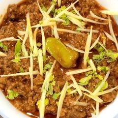 A picture of Bhuna Qeema.