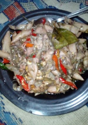 Foto resep Tumis cumi Asin