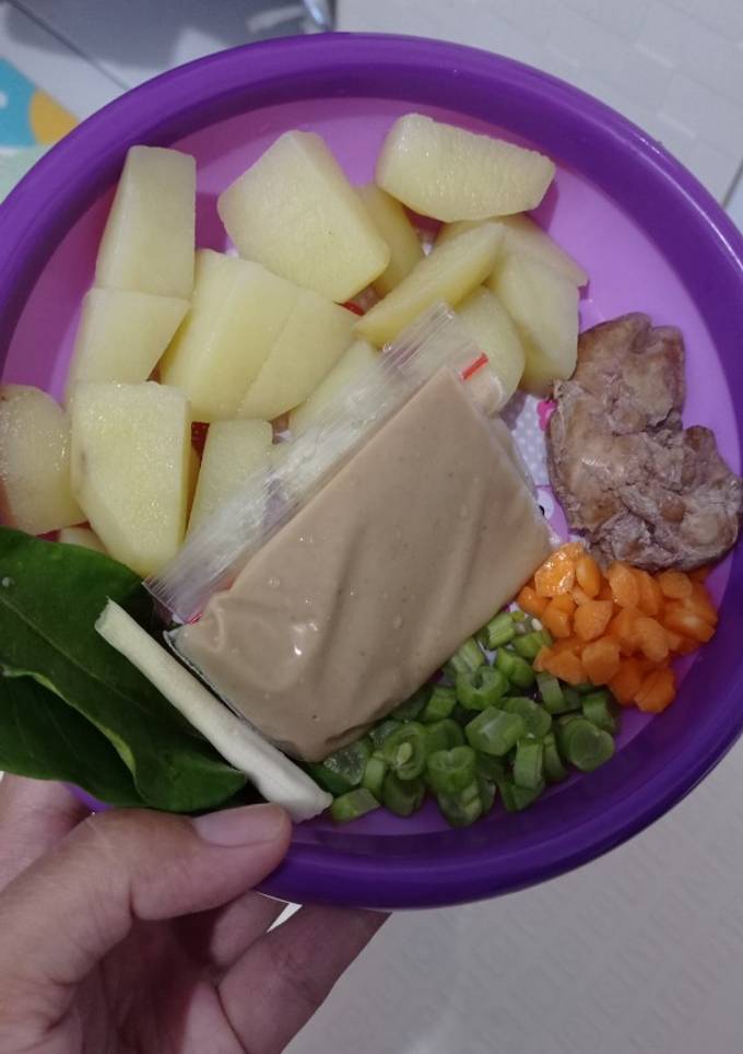 Resep MPASI 6 bulan (Kentang Ati Ayam) oleh dela seina - Cookpad