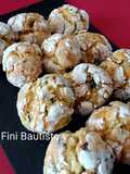 Galletas craqueladas de calabacín