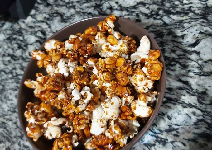Easiest Way to Make Ultimate Caramel popcorn