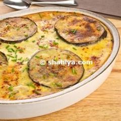 A picture of Easy and yummmy Moussaka.