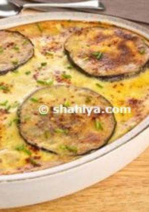 A picture of Easy and yummmy Moussaka.