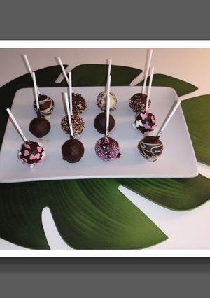 Une photo de Pop cakes au chocolat