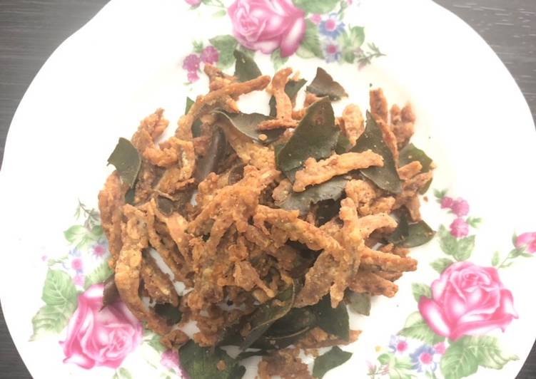 Resep Teri Crispy Jeruk oleh Mutiara Jelista - Cookpad