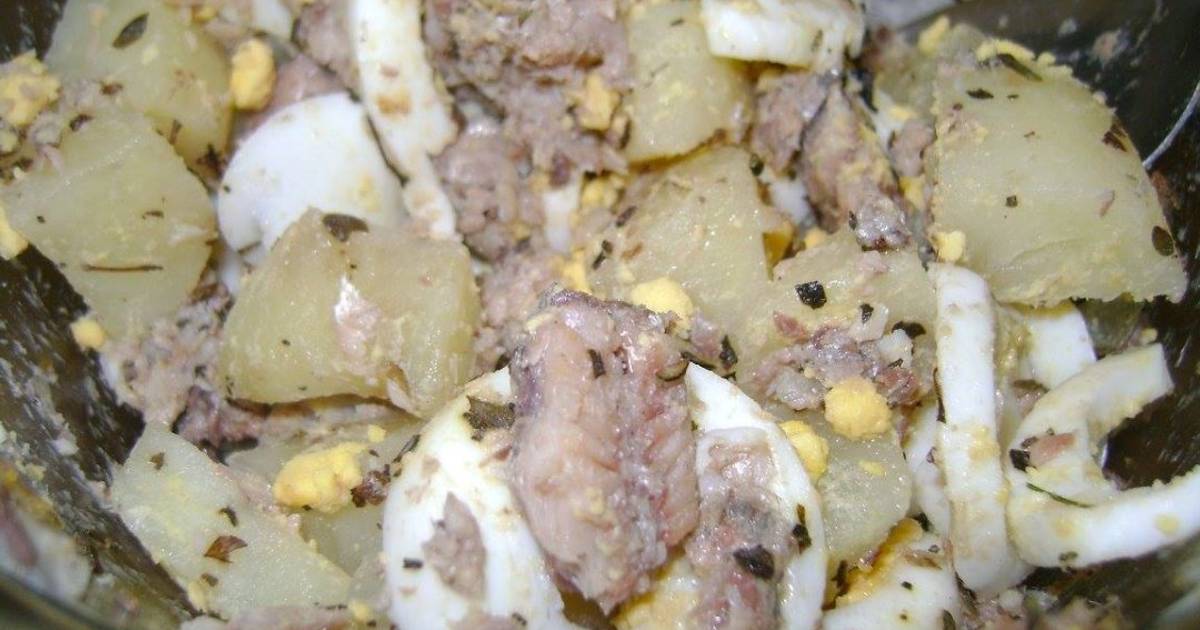 Sardina de lata con papas - 8 recetas caseras- Cookpad