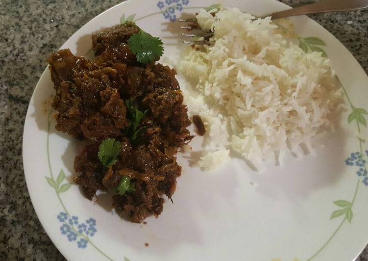 Recipe of Quick South Indian Spicy Mutton Fry