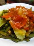 Judías verdes con tomate en 30 minutos