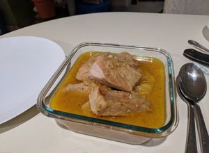 Una foto de Chuletas de Cerdo bañadas en Jugo de Naranjas