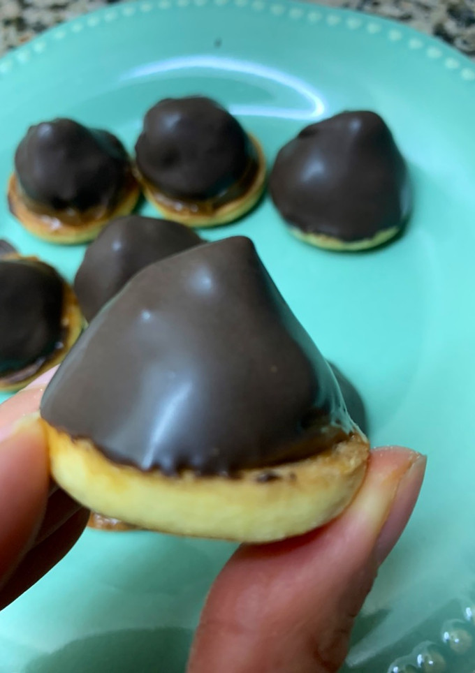 Una foto de Conitos dulce de leche