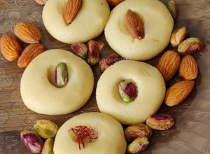 A picture of Instant Mawa Peda.