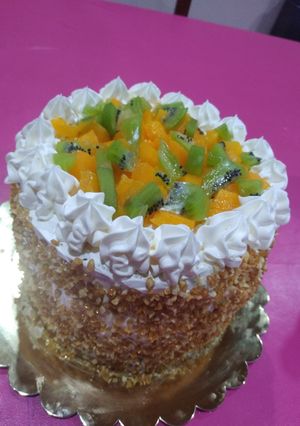 Una foto de Postre con frutas