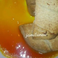A picture of Roasted Yam with Palmoil.