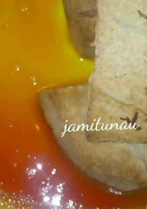 A picture of Roasted Yam with Palmoil.