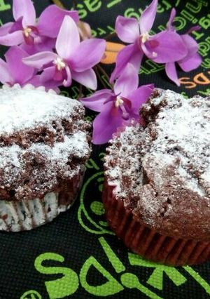 Hình của món Espresso Cacao Muffin.
