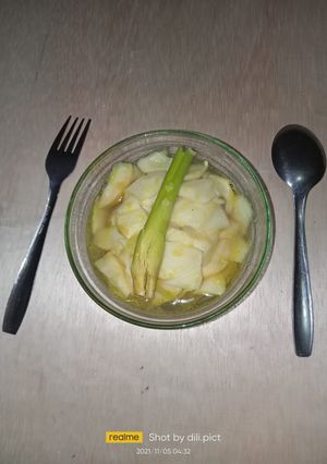 Foto resep Sayur rebung sederhana tanpa santan