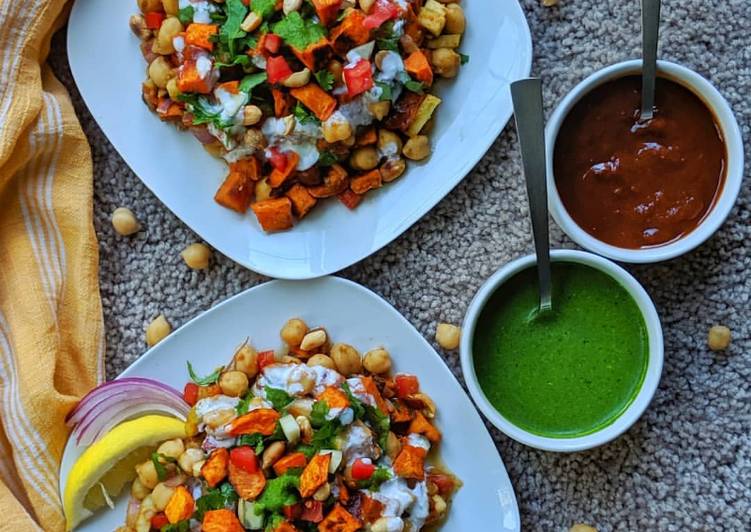 Sweet Potato Chana Chaat Sweet Potato Chana Chaat