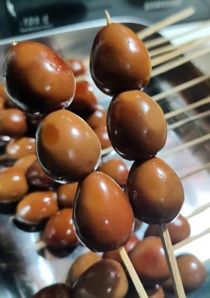 Foto resep Sate Telur Puyuh Bacem