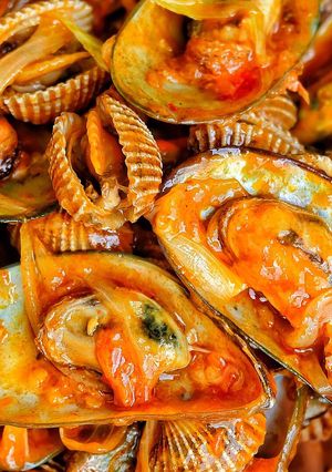 Foto resep Kerang Saus Padang