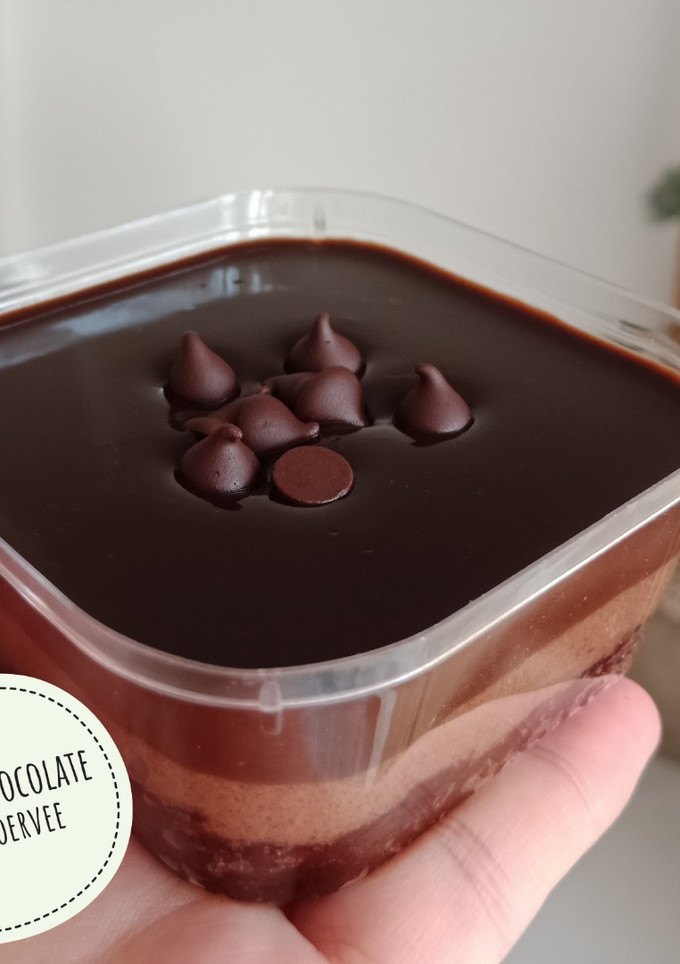 Foto resep 2. Dessert Box Triple Chocolate