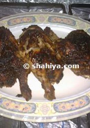 صورة لوصفة طريقة عمل فراخ مشوية بالعسل
