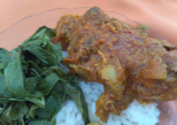 Rendang Ayam + Kentang