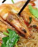 กุ้งอบวุ้นเส้น