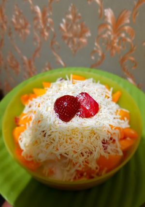 Foto resep Salad Buah Yogurt Cimory