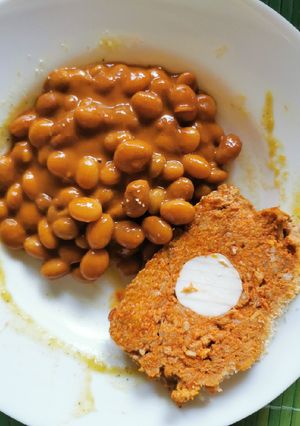 Zsenge bab főzelék recept fotója