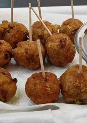 A picture of Potato lollipop.