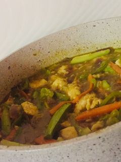 صورة لوصفة دجاج على الطريقة الصينيه