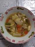Chop Suey with Ramen Soup Base