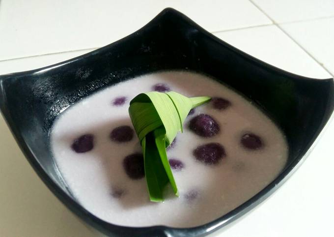 Bubur Candil Ubi Ungu