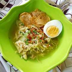 A picture of Soto Lamongan.