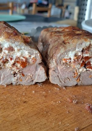 Une photo de Filet mignon chèvre tomate