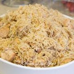 A picture of Chicken yakhni pulao recipe.