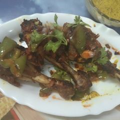 A picture of Air fryer chicken drumstick.