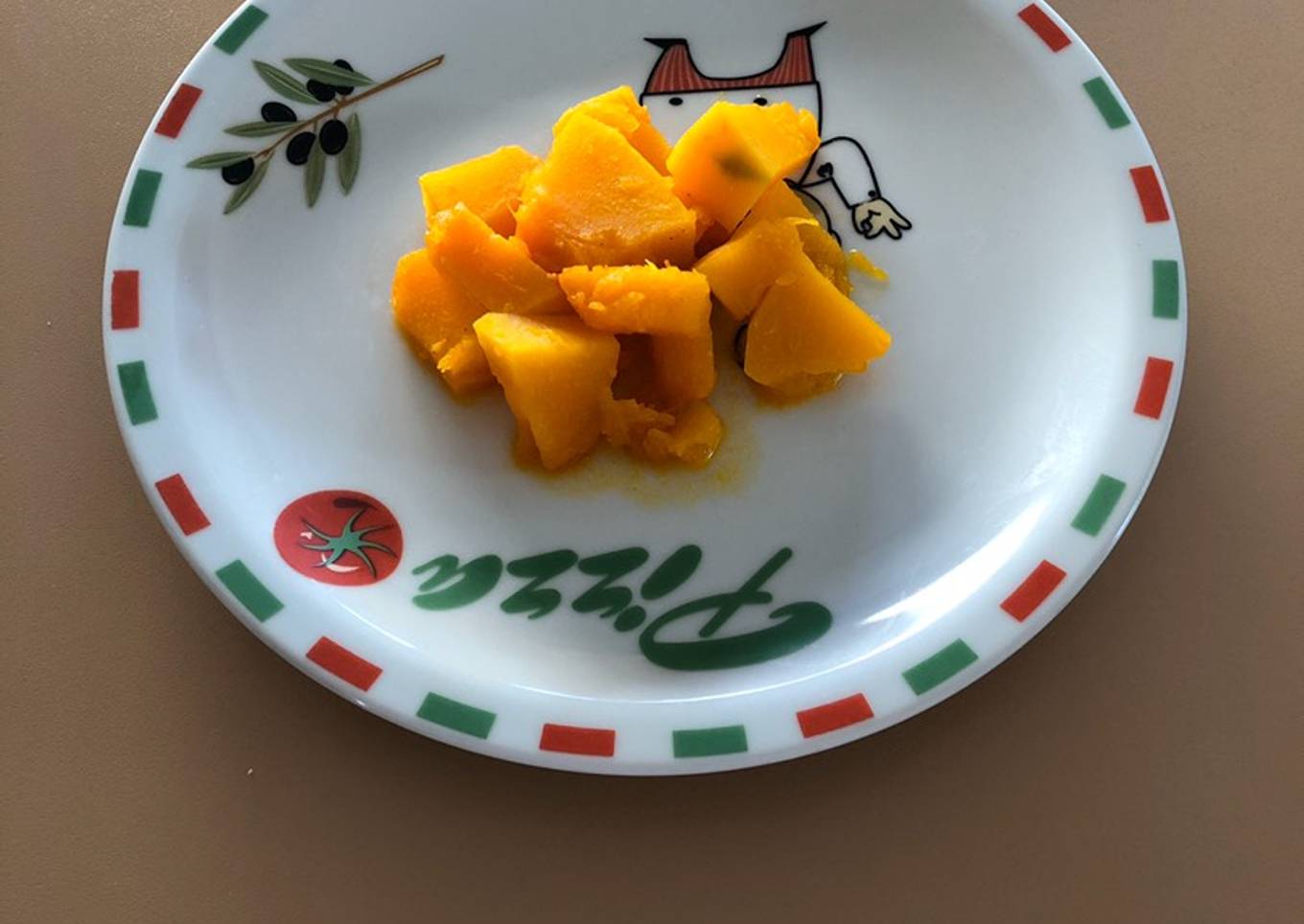 Pumpkin, steam