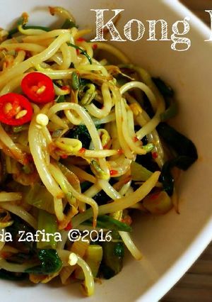 Foto resep Kong Namul (Seasoned Bean Sprout)