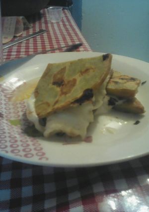 Una foto de Sándwiches de nopal