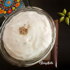 A picture of Elaichi Shrikhand.