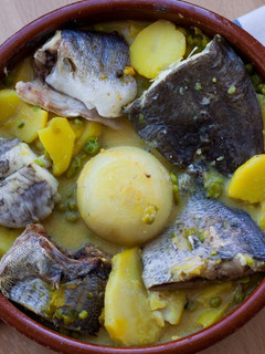 Una foto de Caldeirada de peixe-caldereta de pescado