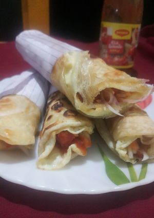 ভেজ এগরোল (veg egg roll recipe in Bengali)) রেসিপির প্রধান ছবি