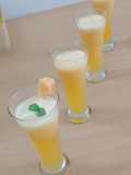 Muskmelon and Orange juice