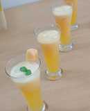 Muskmelon and Orange juice
