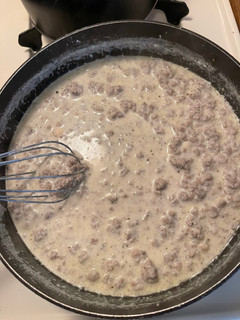 A picture of Famous Sausage Gravy.