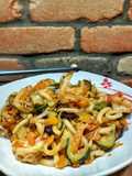 Yaki Udon ~ Udon saltato ai gamberi e verdure 🇯🇵