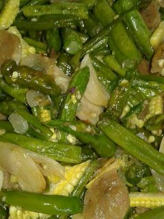 Foto resep Tumis buncis putren baso