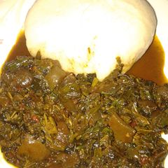 A picture of Tuwon semo miyar ganyi da ganda.