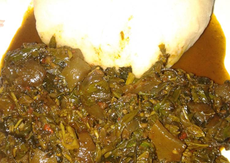 Tuwon semo miyar ganyi da ganda Recipe by Ssfagge - Cookpad India